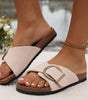 Sandales à Boucles Confortables pour Femme