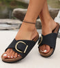 Sandales à Boucles Confortables pour Femme