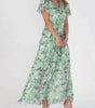 Robe Longue Fluide en Chiffon pour Femmes