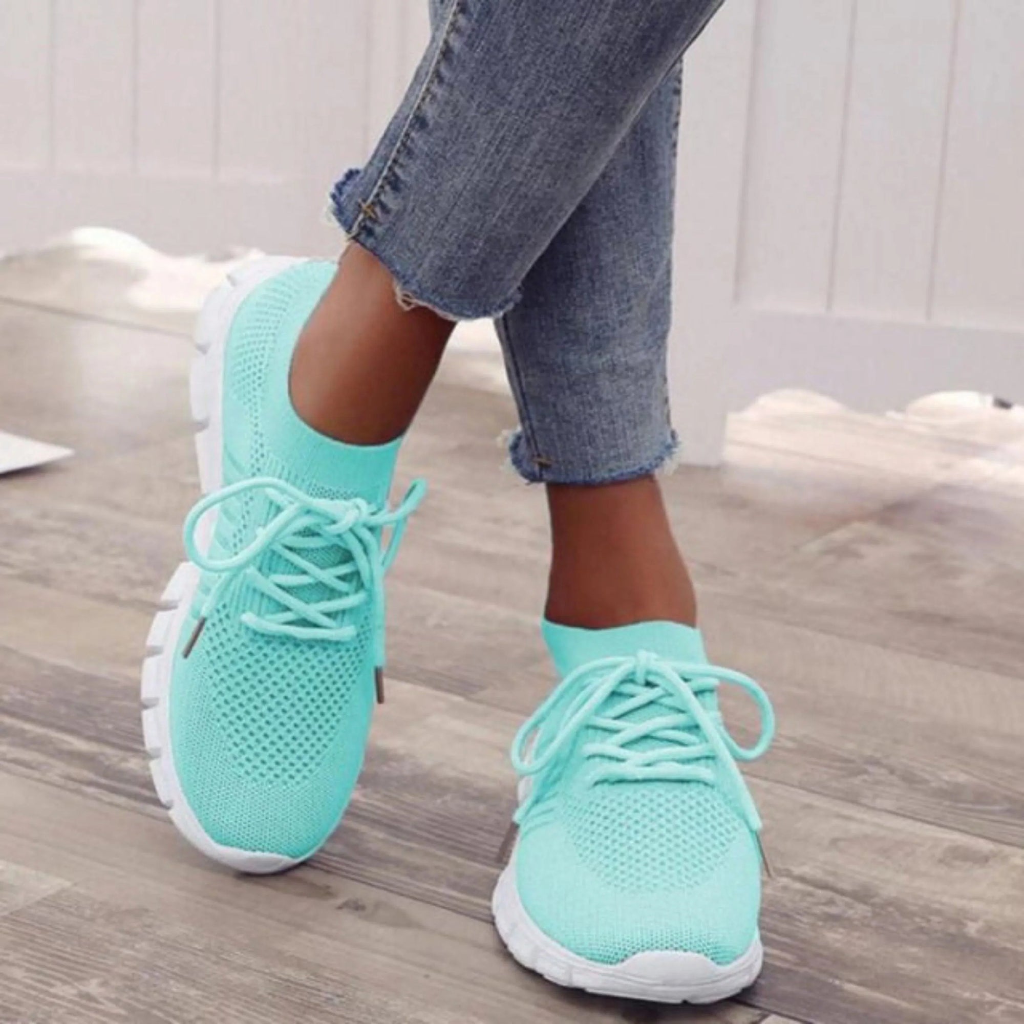 Basket Confort Respirante en Maille pour Femme
