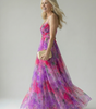 Robe Maxi Sans Manches à Imprimé pour Femme