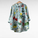 Blouse Longue Imprimée pour Femmes