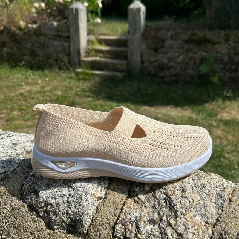 Basket Confortable et Légère Sans Lacets en Maille pour Femme
