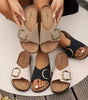 Sandales à Boucles Confortables pour Femme