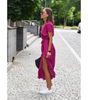 Robe Longue à Imprimé Floral Coupe Évasée pour Femme | Idéale pour l'Été