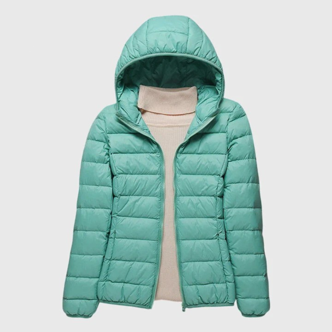 Doudoune Légère à Capuche pour Femme