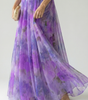 Robe Maxi Sans Manches à Imprimé pour Femme