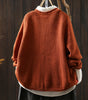 Pull à col rond et manches longues pour Femme