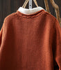 Pull à col rond et manches longues pour Femme