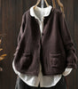 Pull à col rond et manches longues pour Femme