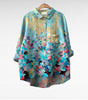 Blouse Imprimée Casual pour Femmes