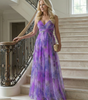 Robe Maxi Sans Manches à Imprimé pour Femme