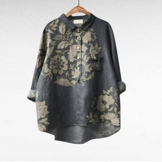 Blouse Décontractée à Imprimé pour Femmes