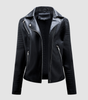 Veste Motard Perfecto Asymétrique en Simili Cuir pour Femme
