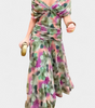 Robe Longue à Imprimé Floral pour Femme