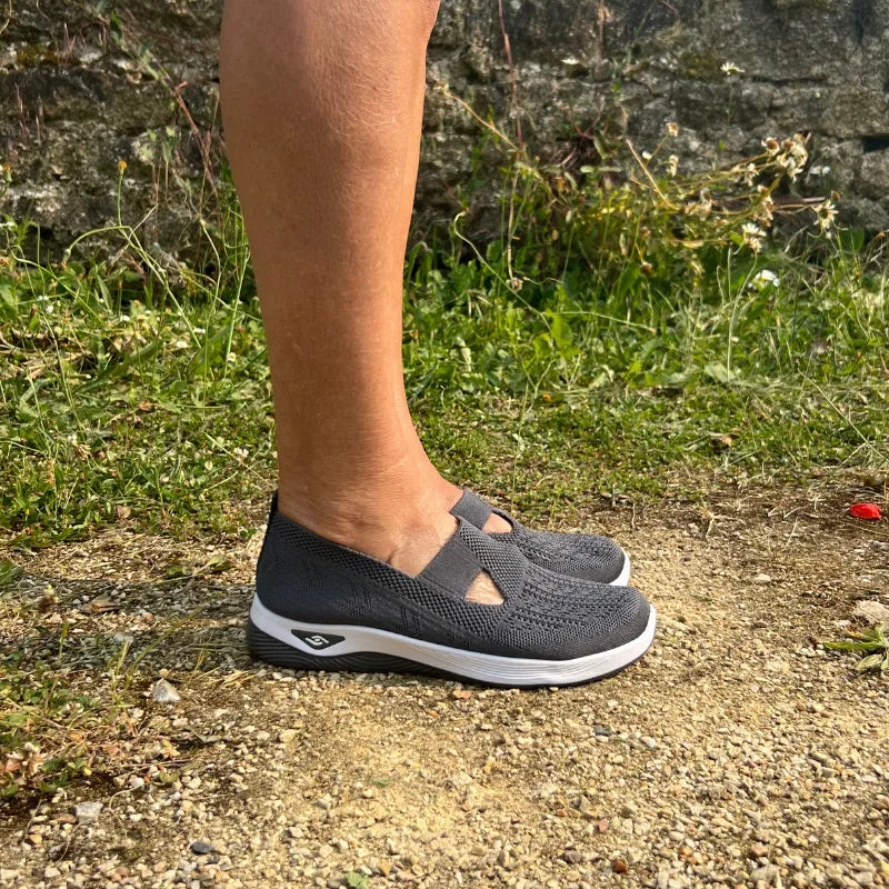 Basket Confortable et Légère Sans Lacets en Maille pour Femme