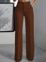 Pantalon Large Taille Haute pour Femme