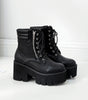 Bottes Courtes à Talons Bloc pour Femmes