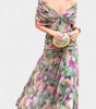 Robe Longue à Imprimé Floral pour Femme
