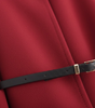 Cape Manteau Ceinturé à Manches Chauve-Souris pour Femmes