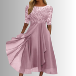 Robe élégante en dentelle pour femmes