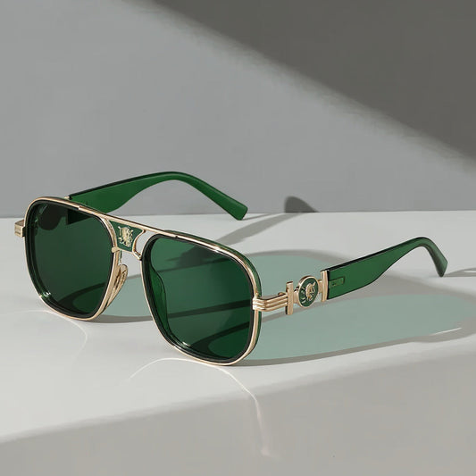 Lunettes de Soleil en Métal à Protection UV400 pour Femmes