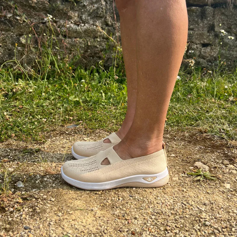 Basket Confortable et Légère Sans Lacets en Maille pour Femme