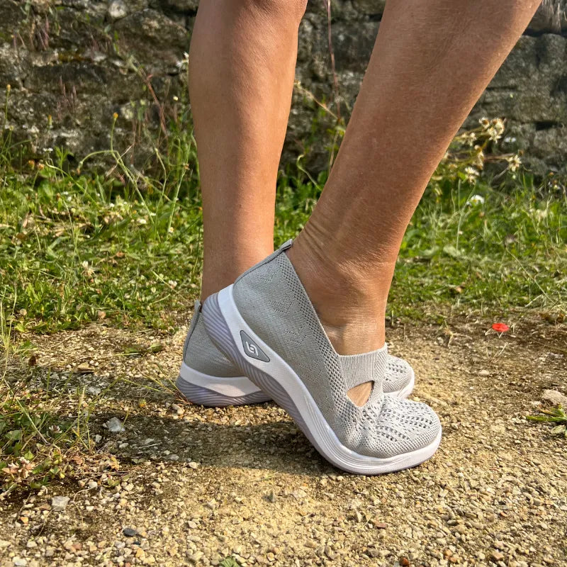 Basket Confortable et Légère Sans Lacets en Maille pour Femme