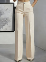 Pantalon Large Taille Haute pour Femme