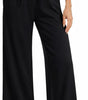 Pantalon large fluide en crêpe pour femmes