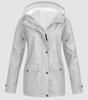 Parka Oversize à Capuche et Fausse Fourrure pour Femme