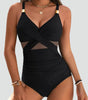 Maillot de Bain Une Pièce Sculptant pour Femme avec Filet | Idéal pour l'Été