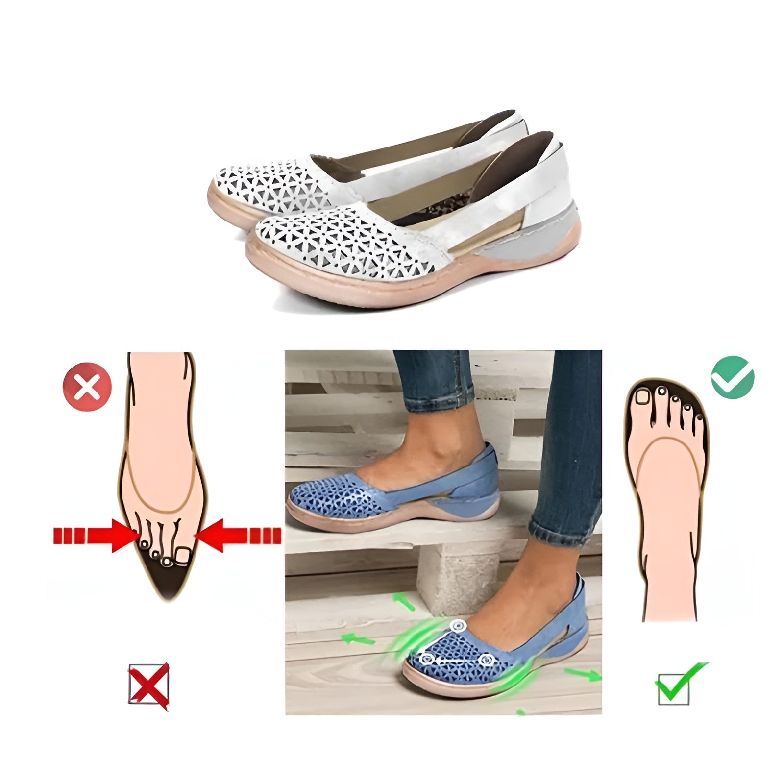 Chaussures Orthopédiques Décontractées pour Femme | Idéales pour le Quotidien