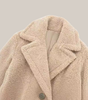 Manteau Teddy Long pour Femme