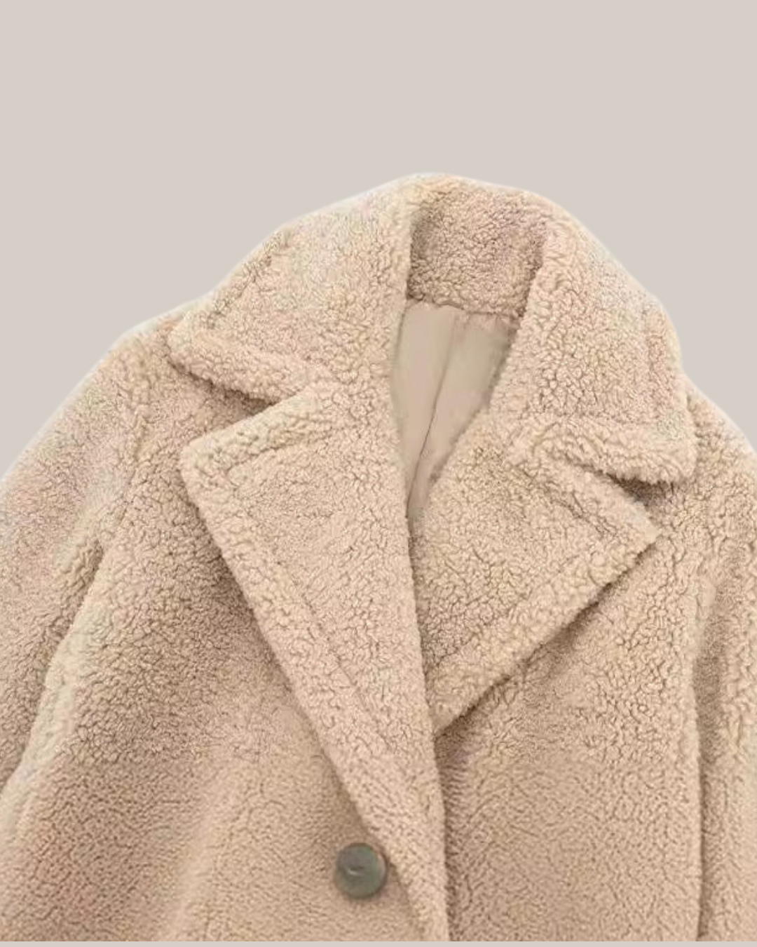 Manteau Teddy Long pour Femme