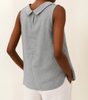 Top sans manches en coton pour femmes
