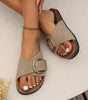 Sandales à Boucles Confortables pour Femme