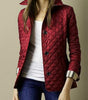 Veste Matelassée Courte Ajustée pour Femme