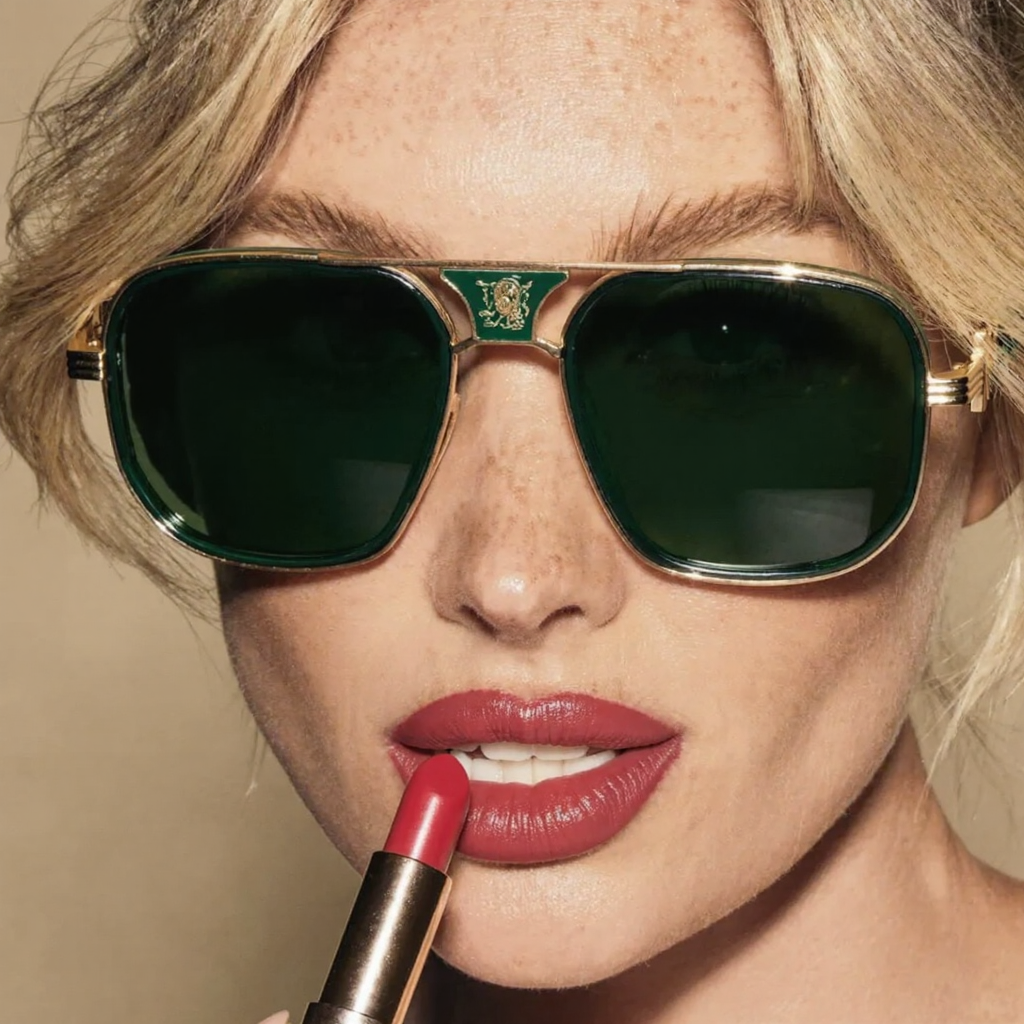 Lunettes de Soleil en Métal à Protection UV400 pour Femmes
