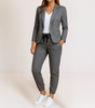Ensemble deux pièces pour femme en doux mélange de coton