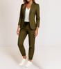 Ensemble deux pièces pour femme en doux mélange de coton