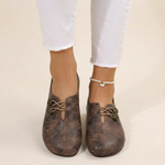 Chaussures Plates en Cuir Souple pour Femme | Idéales pour le Quotidien