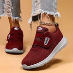 Basket Confortable à Scratchs en Maille Respirante pour Femme