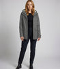 Parka Oversize à Capuche et Fausse Fourrure pour Femme
