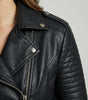 Veste Motard Perfecto Asymétrique en Simili Cuir pour Femme