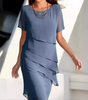 Robe Midi Casual pour Femme