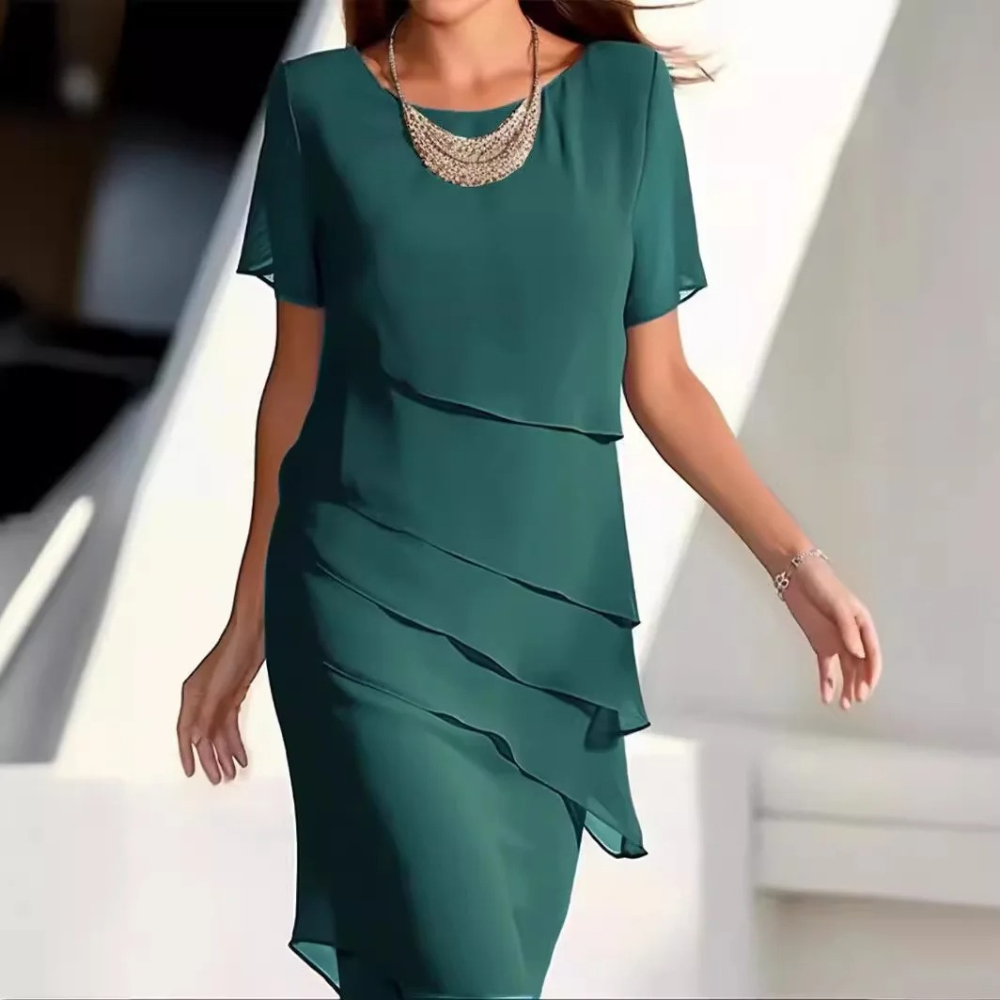 Robe Midi Casual pour Femme