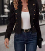 Veste Blazer Élégante à Double Boutonnage pour Femmes