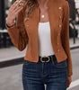 Veste Blazer Élégante à Double Boutonnage pour Femmes