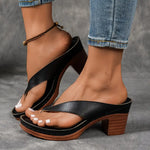 Sandales à Talons Médians pour Femmes